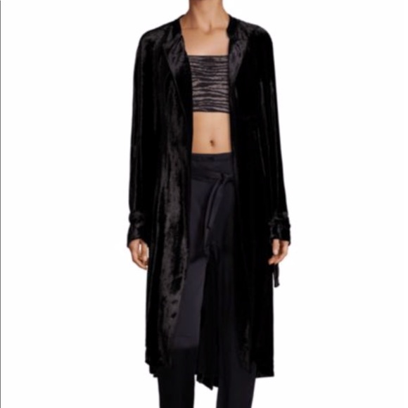 A.L.C. Jackets & Blazers - A.L.C. Black velvet trench, 2